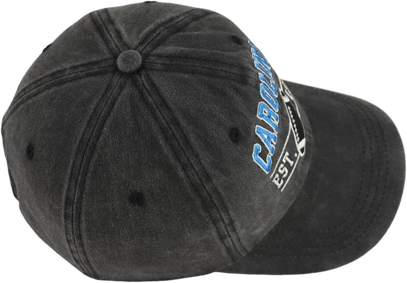 Terojnkl Embroidered City Football Hat for Men Women, Adjustable Unisex Cotton Fans Baseball Cap - Image 4